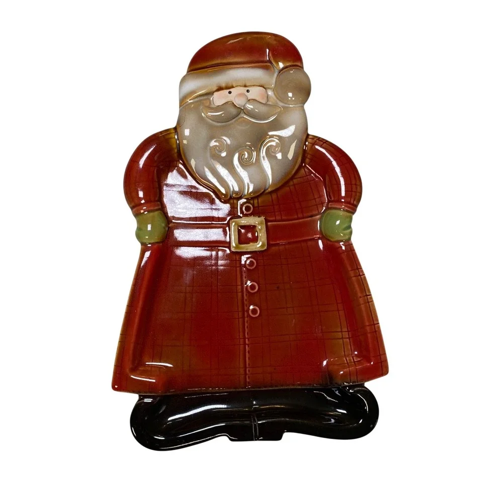 Coynes Christmasville Santa Wall Hanging Ronnie Walter 2005 Ceramic Christmas